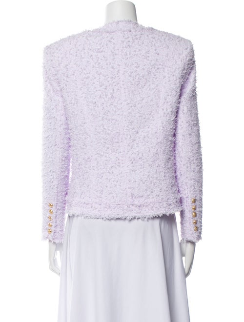 Balmain Tweed Pattern Evening Jacket