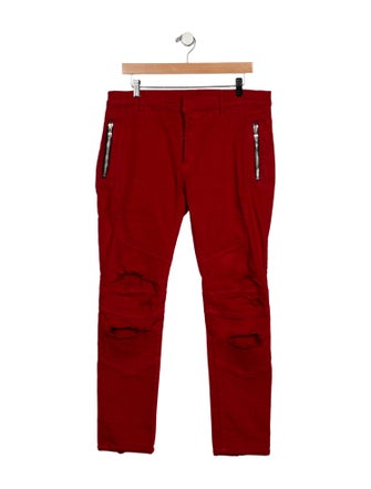 Balmain Moto Jeans