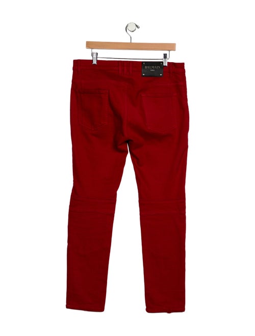 Balmain Moto Jeans