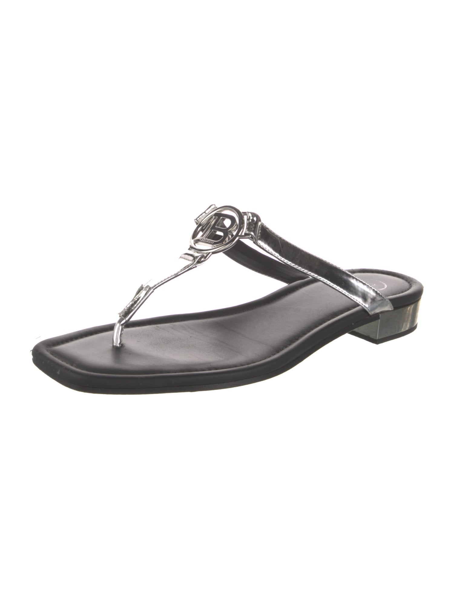 Balmain Leather Flats