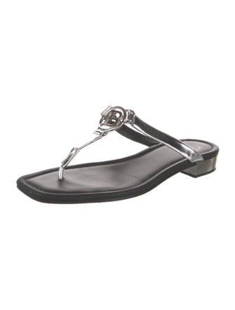 Balmain Leather Flats