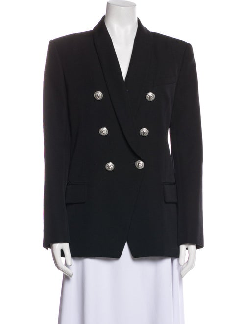 Balmain Wool Peacoat