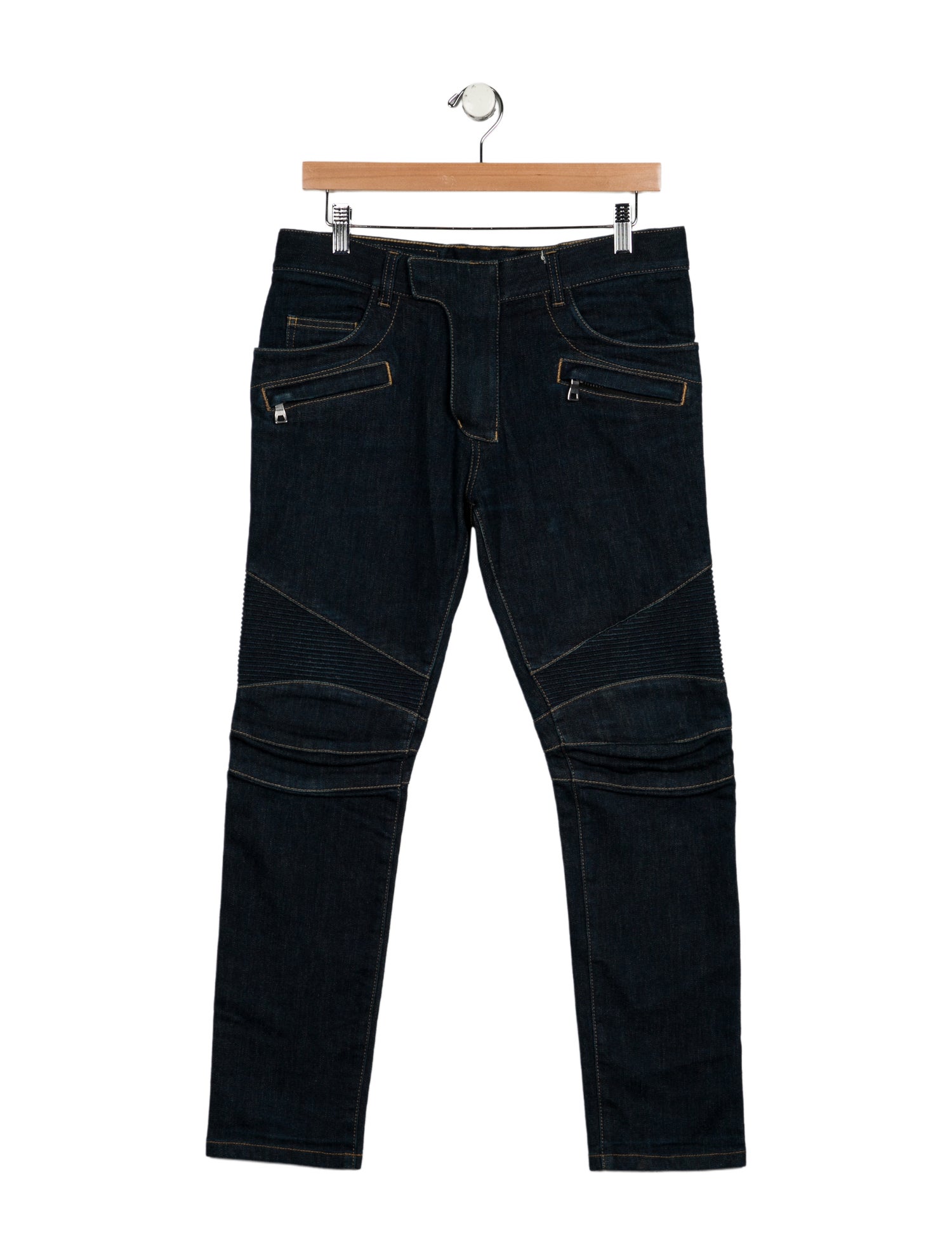 Balmain Moto Jeans