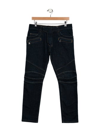 Balmain Moto Jeans