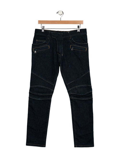 Balmain Moto Jeans