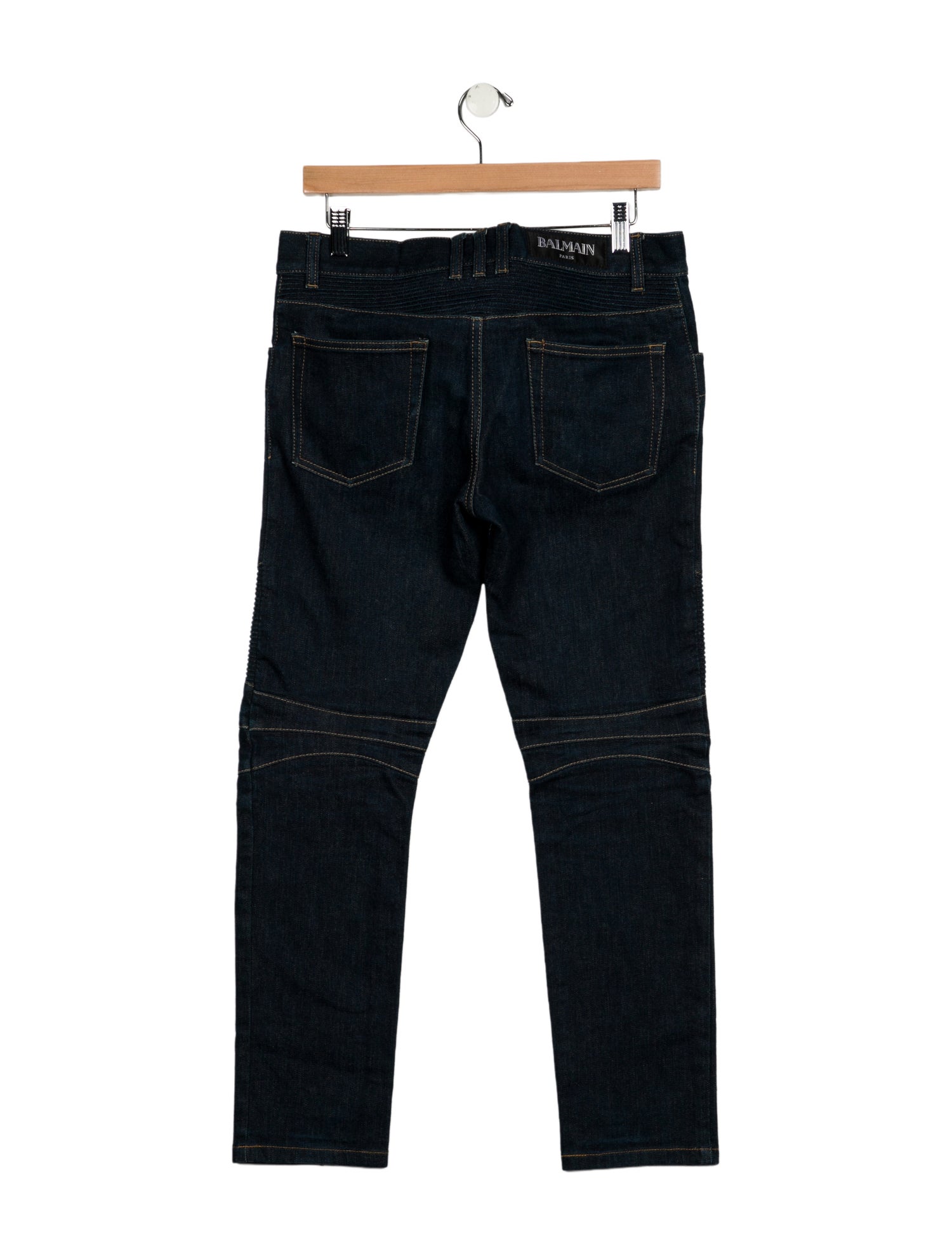 Balmain Moto Jeans