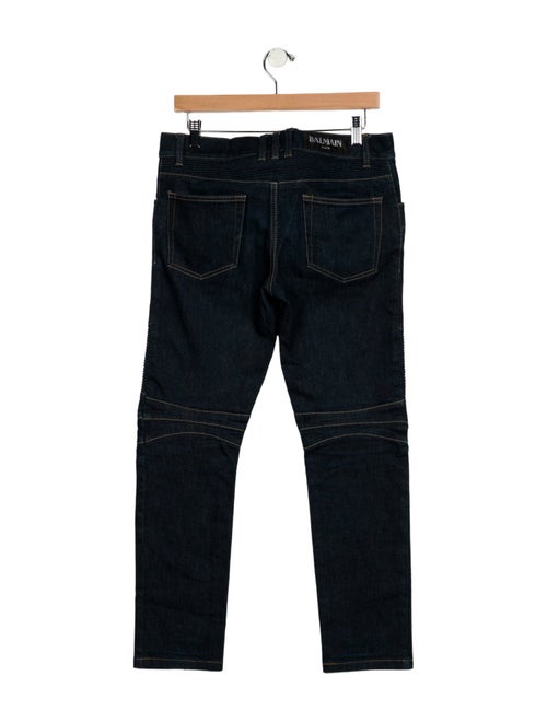 Balmain Moto Jeans