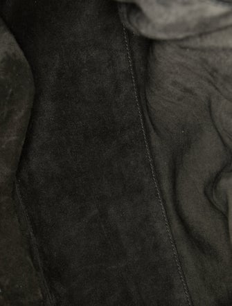 Balmain Leather Evening Bag Large