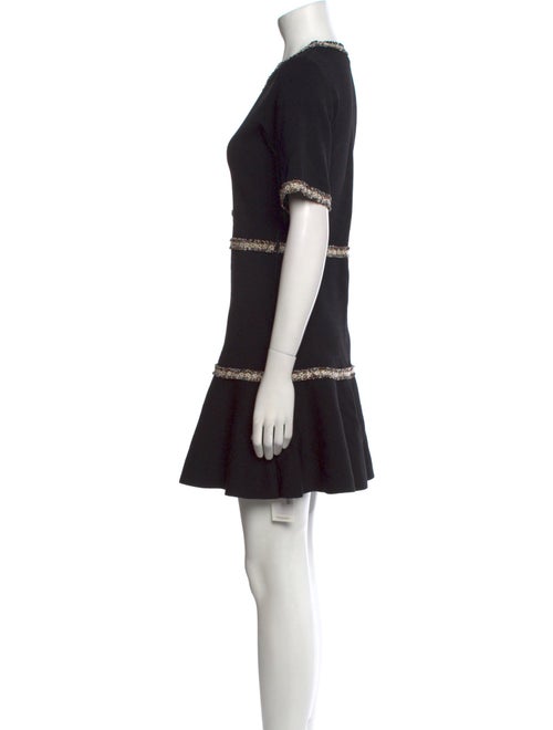 Maje Crew Neck Mini Dress