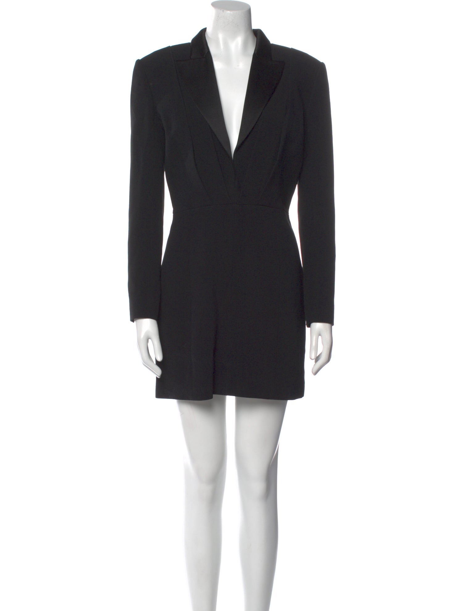 Balmain V-Neck Mini Dress