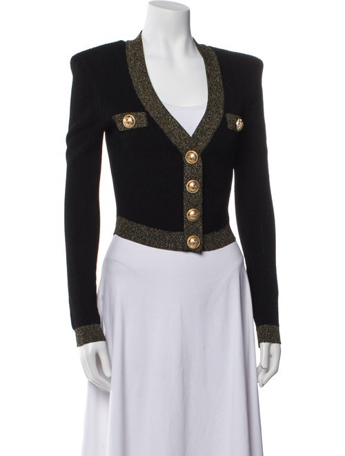 Balmain V-Neck Sweater