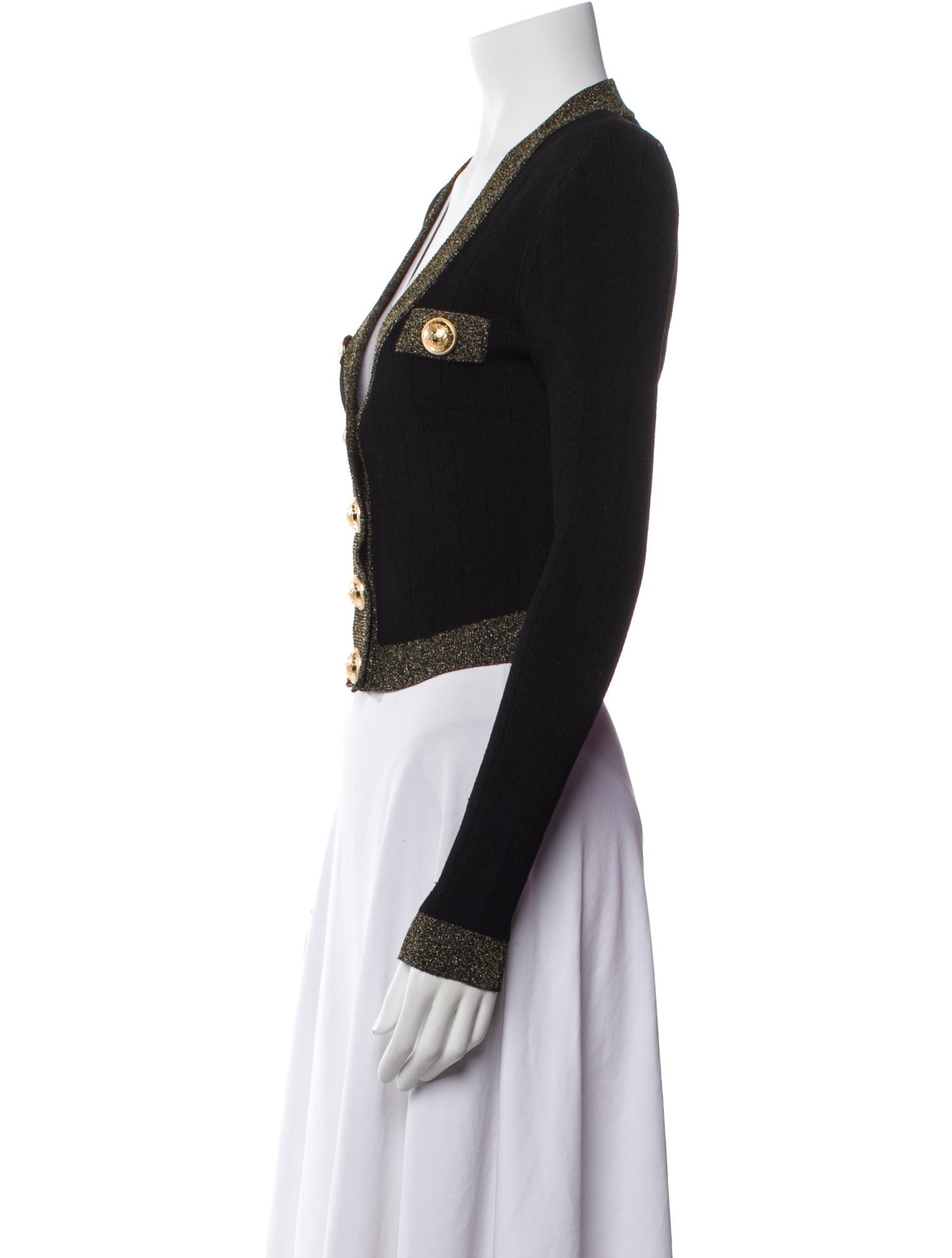 Balmain V-Neck Sweater