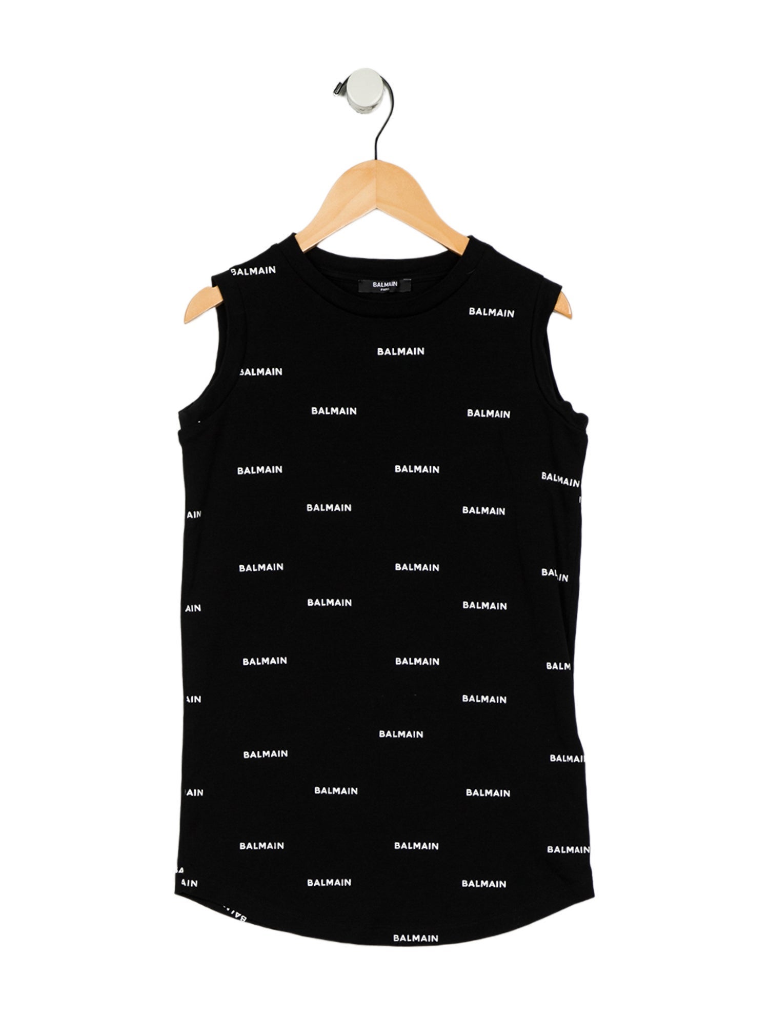 Balmain Kids' Logo Sleeveless T-Shirt