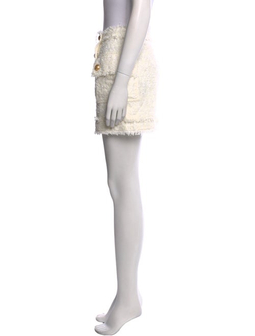 Balmain Tweed Mini Shorts