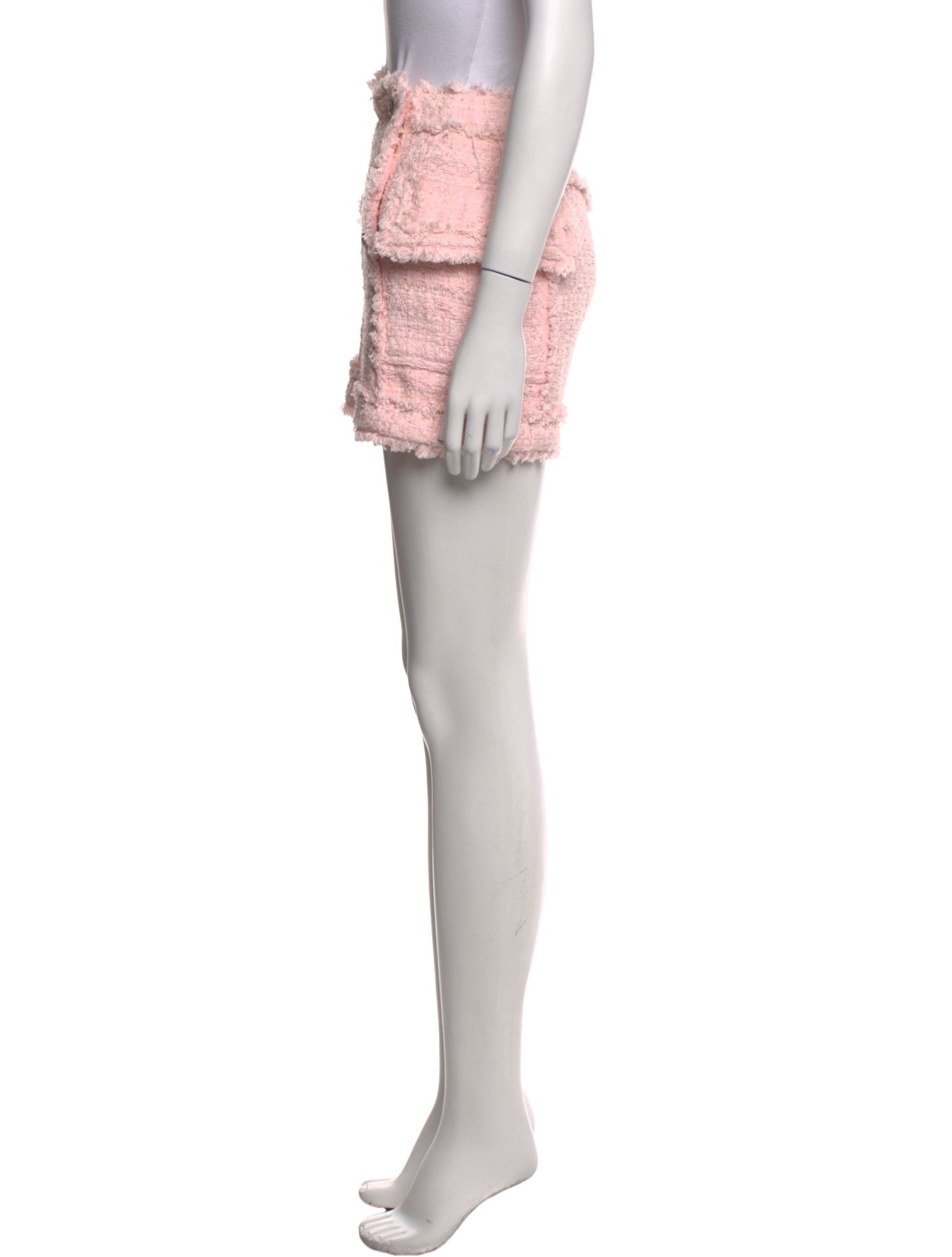 Balmain Printed Mini Shorts