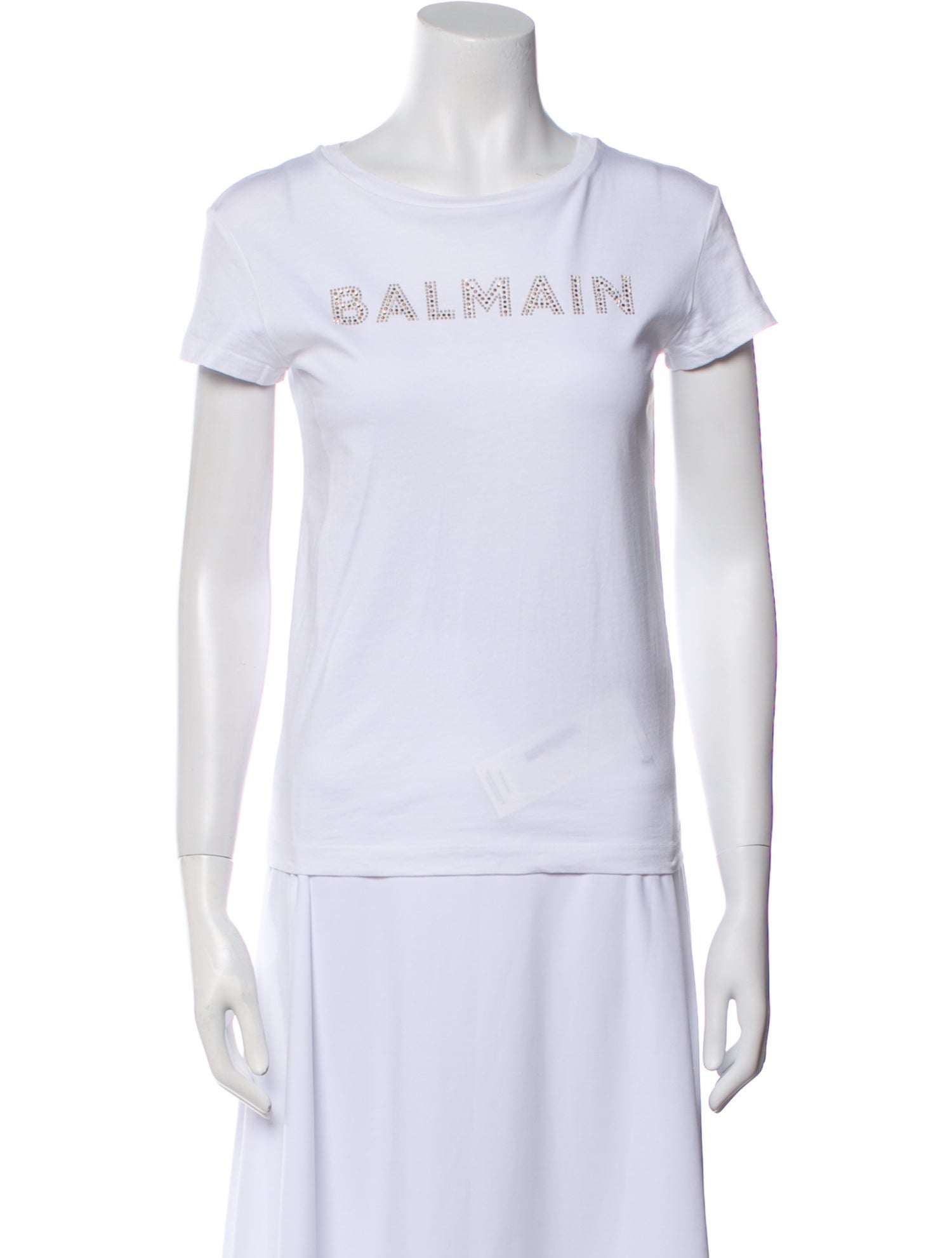 Balmain Crew Neck Short Sleeve T-Shirt