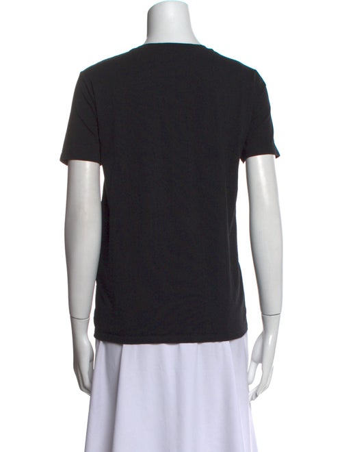 Balmain Graphic Print Crew Neck T-Shirt