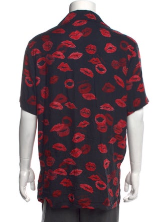 Balmain Printed Short Sleeve Shirt