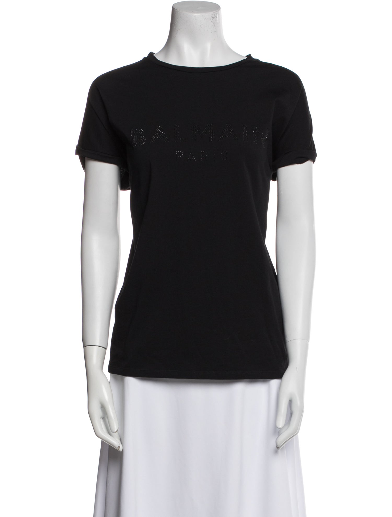 Balmain Crew Neck Short Sleeve T-Shirt