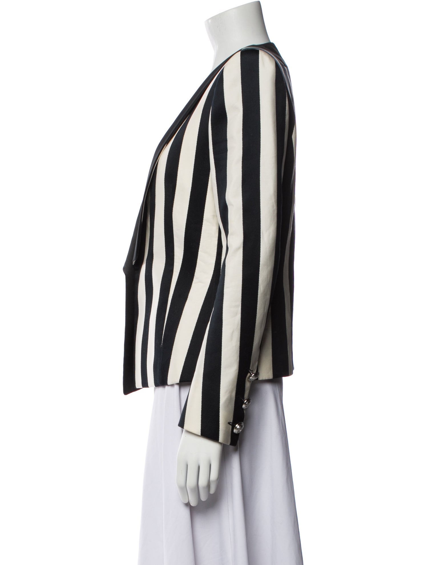 Balmain Striped Blazer