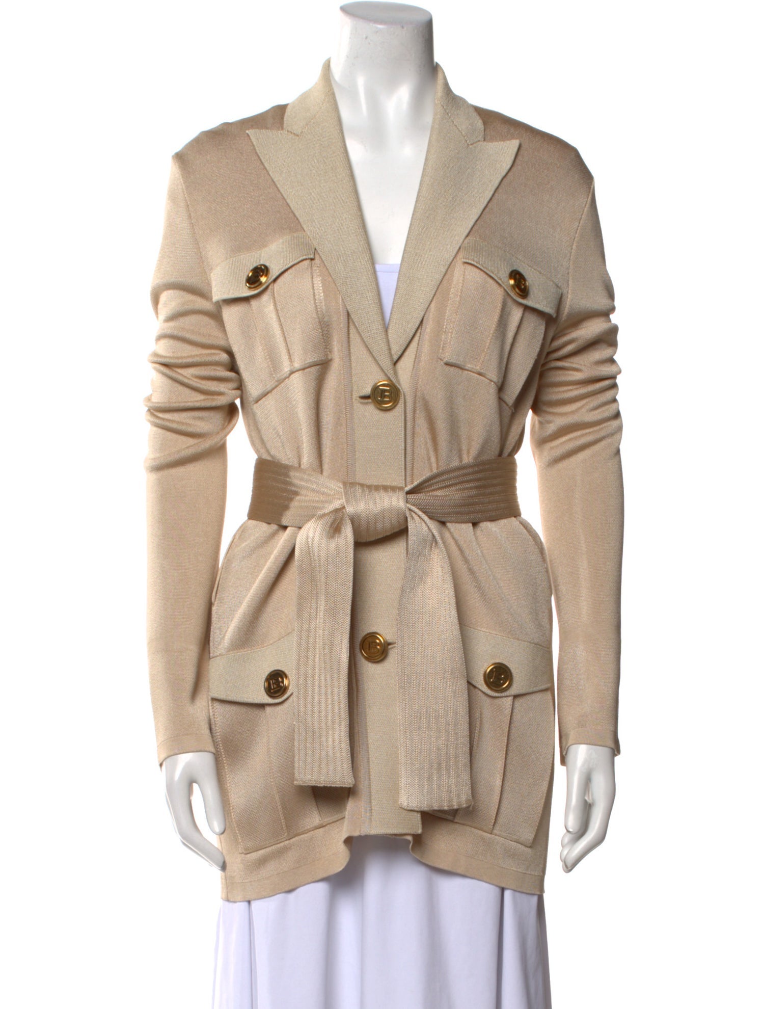 Balmain V-Neck Sweater