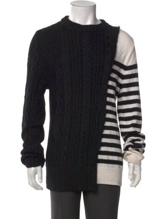 Balmain Wool Striped Pullover