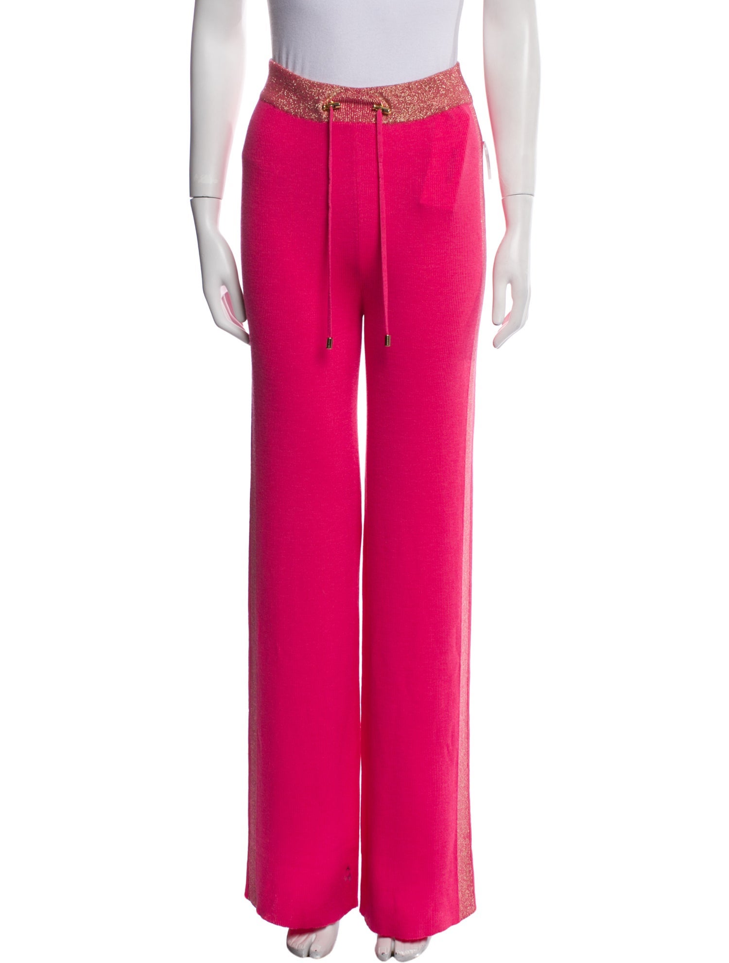 Balmain Merino Wool Wide Leg Pants w/ Tags
