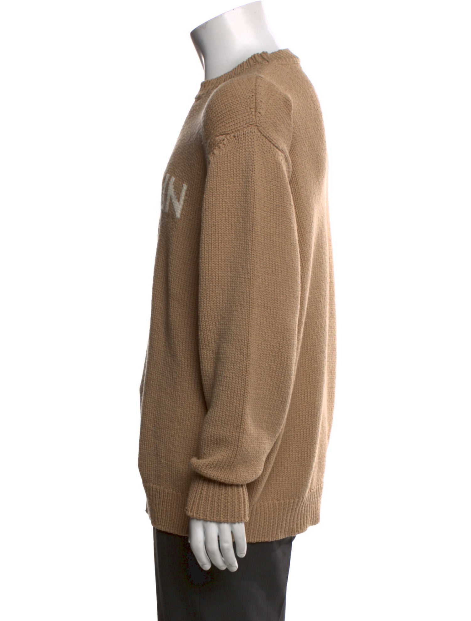 Balmain Graphic Print Crew Neck Pullover