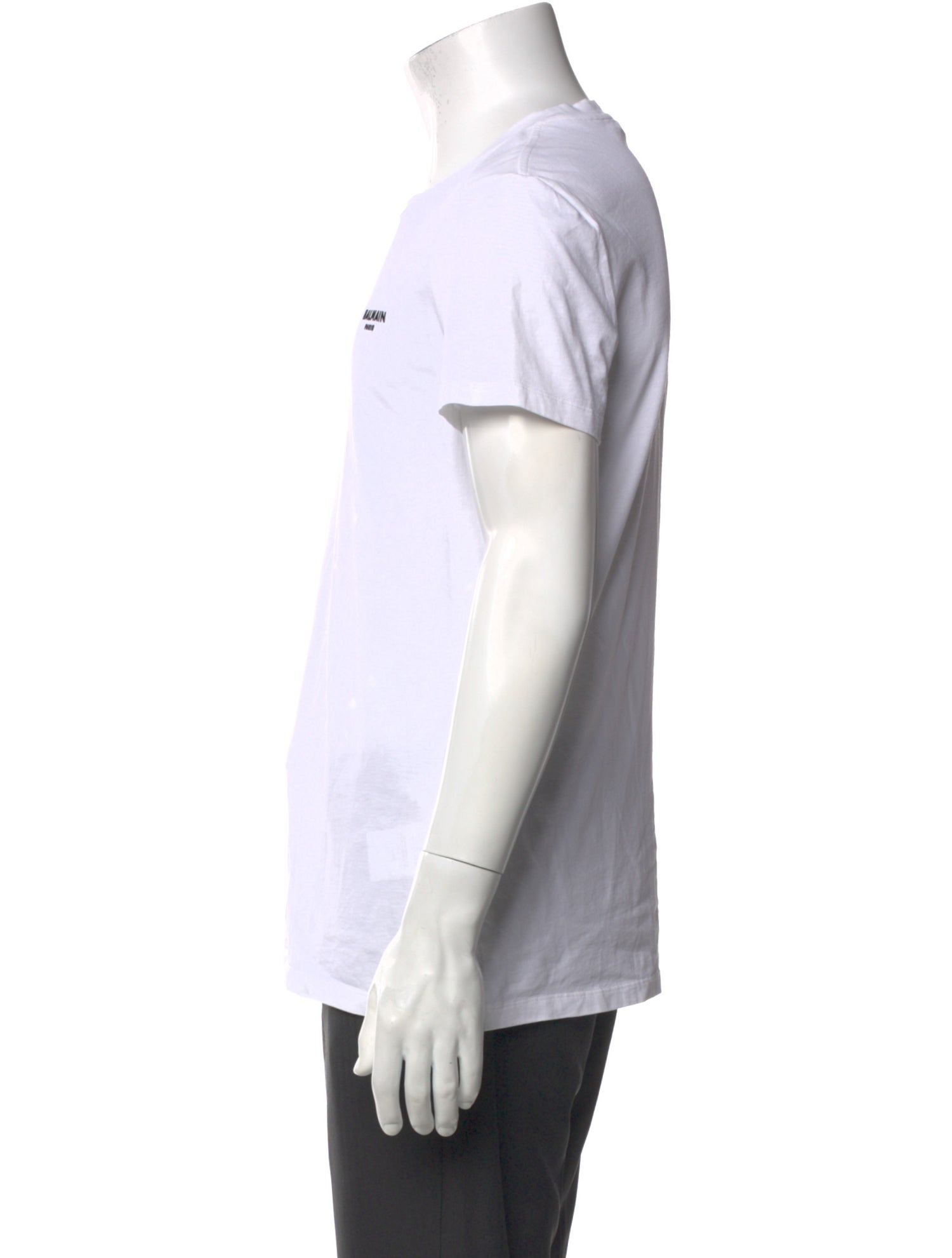 Balmain Graphic Print Crew Neck T-Shirt