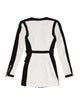 Balmain Colorblock Pattern Mini Dress
