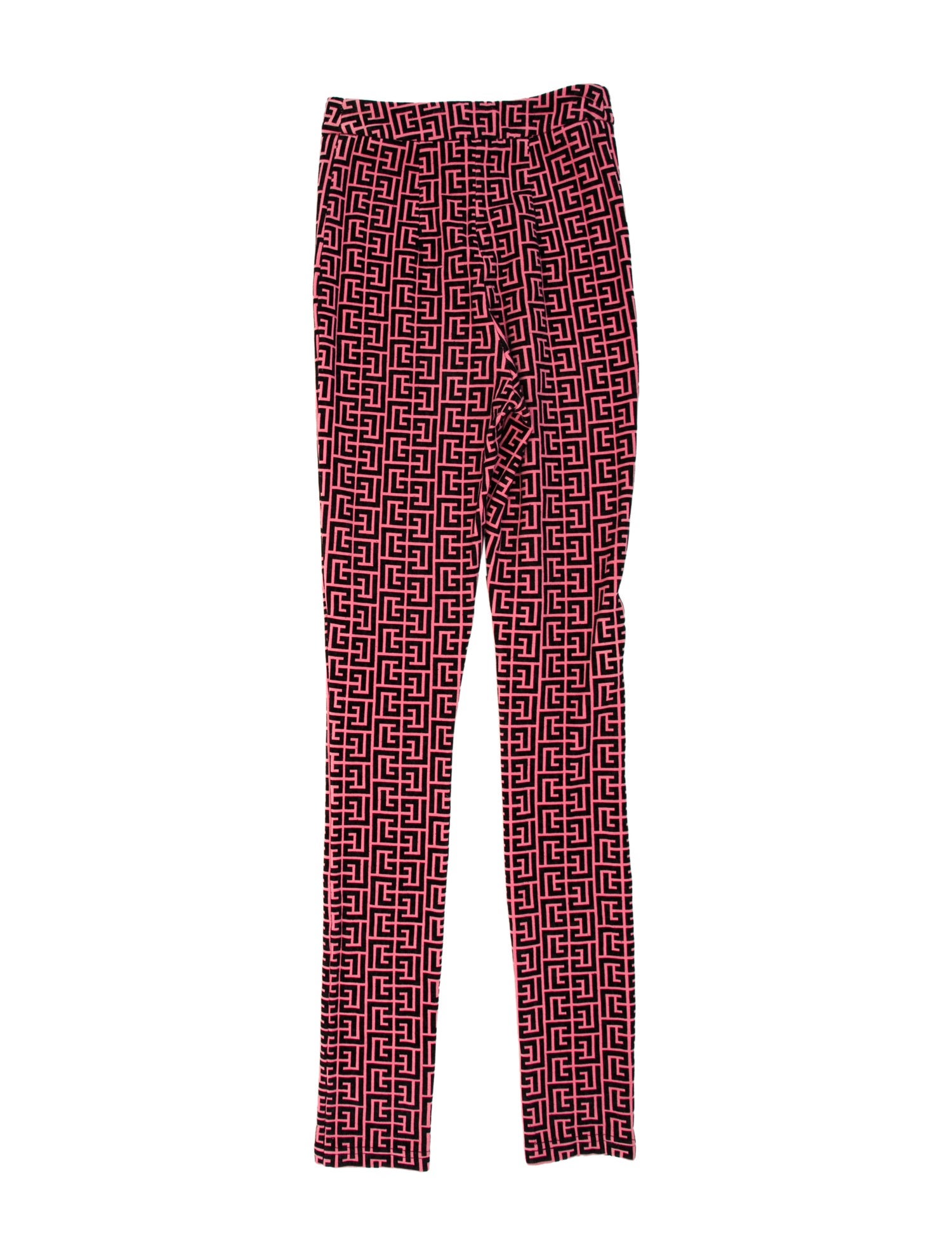 Balmain Printed Skinny Leg Pants