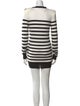 Balmain Striped Mini Dress