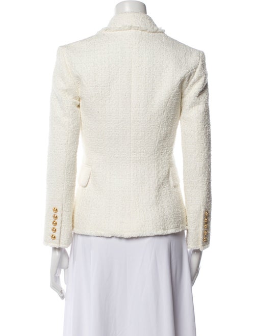 Balmain Tweed Pattern Blazer