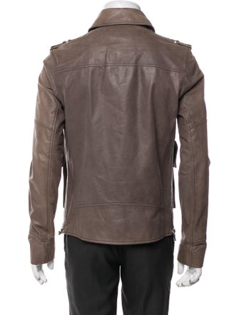 Balmain Calfskin Utility Jacket