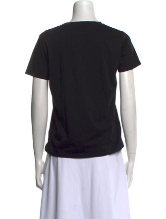 Balmain Graphic Print Crew Neck T-Shirt