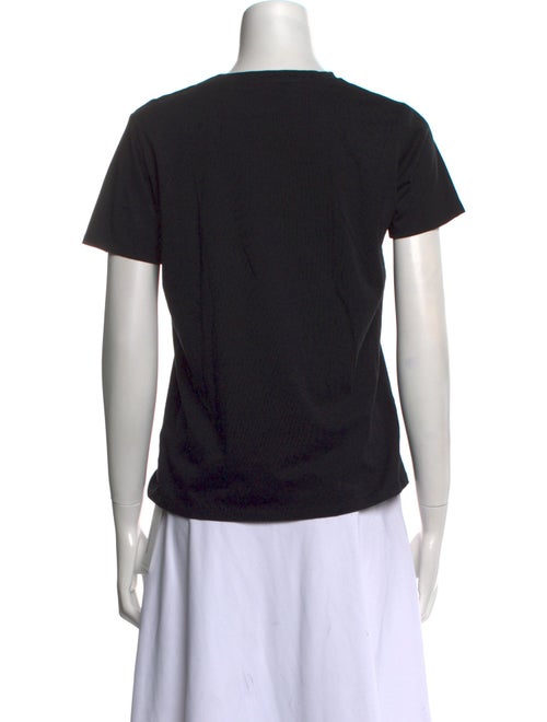 Balmain Graphic Print Crew Neck T-Shirt