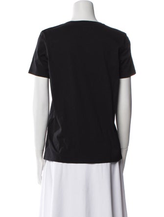 Balmain Graphic Print Crew Neck T-Shirt