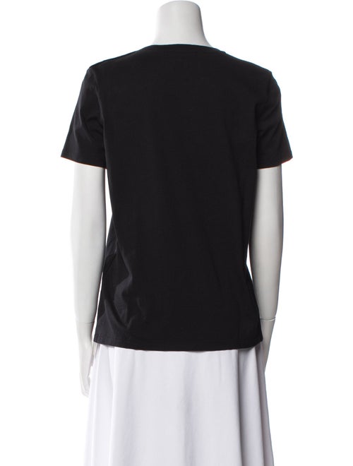 Balmain Graphic Print Crew Neck T-Shirt