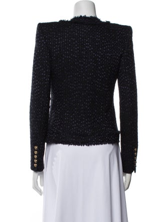 Balmain Tweed Tweed Pattern Jacket