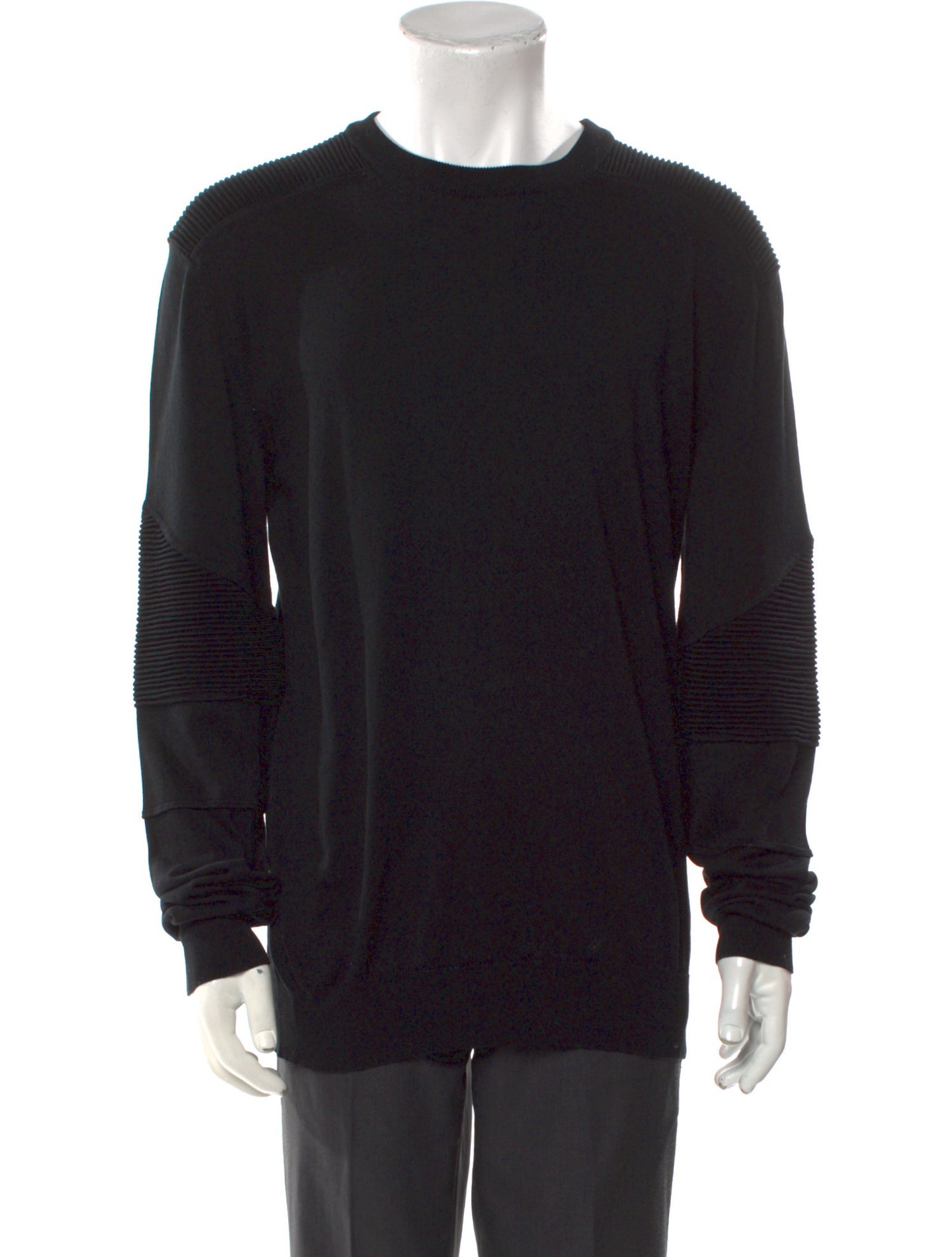 Balmain Crew Neck Long Sleeve Pullover