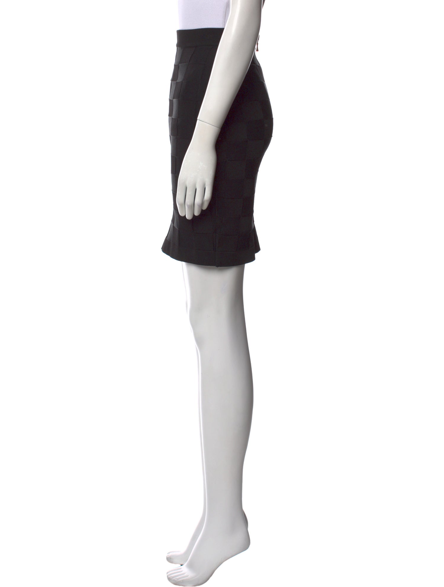 Balmain Wool Mini Skirt