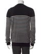 Balmain Virgin Wool Striped Pullover
