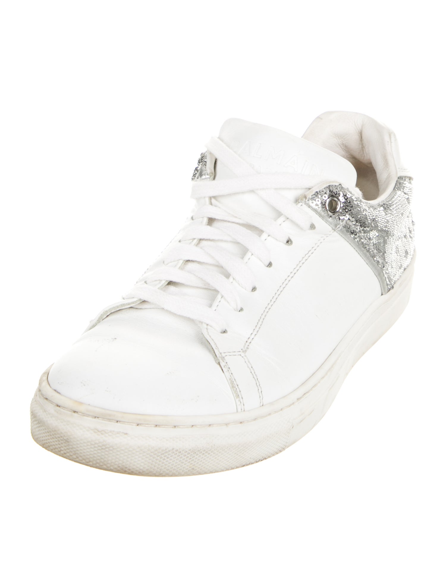 Balmain Leather Sneakers