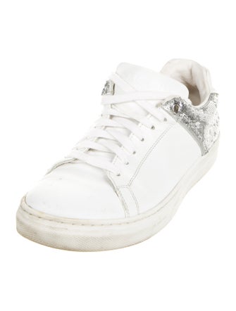 Balmain Leather Sneakers