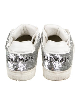 Balmain Leather Sneakers
