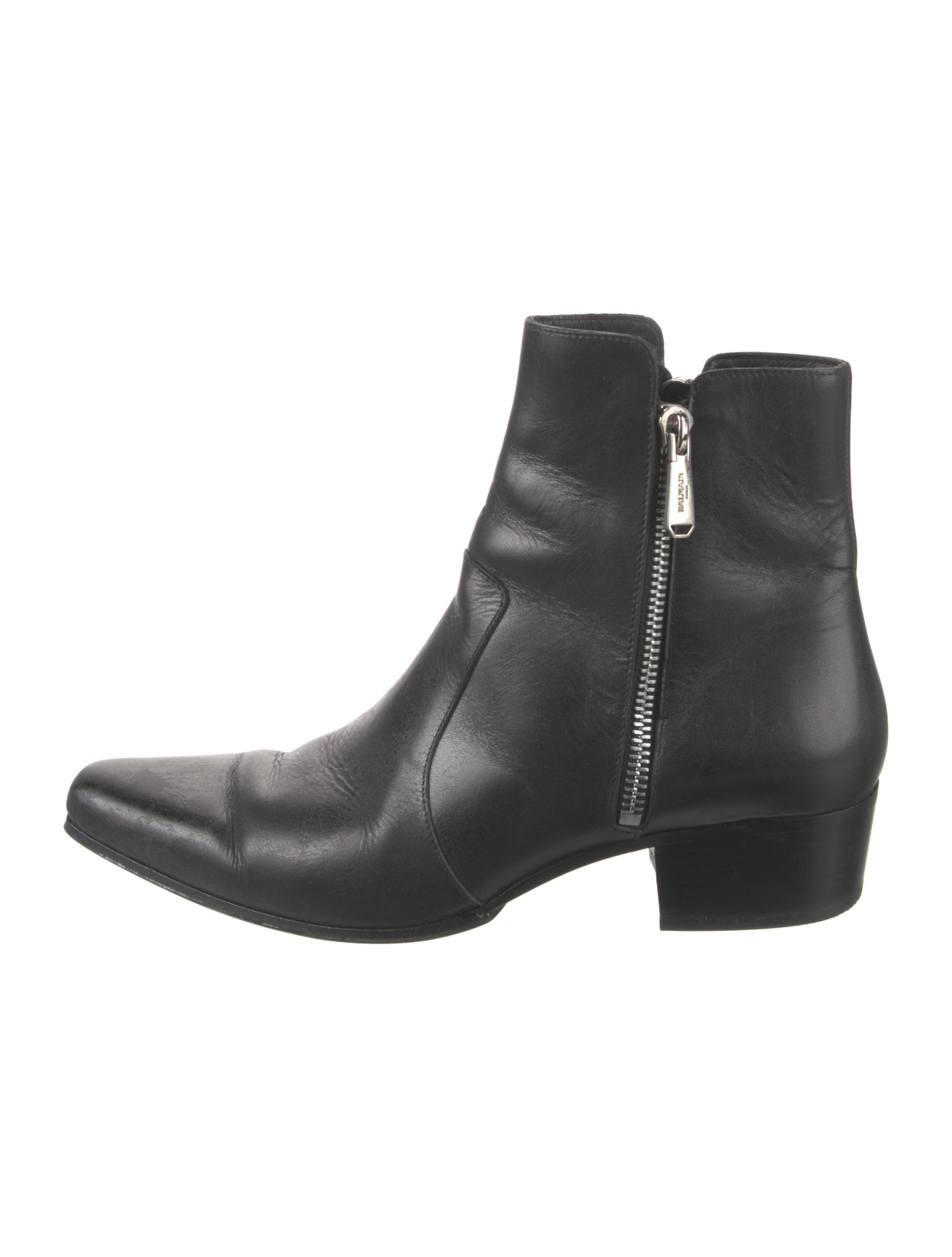 Balmain Leather Boots