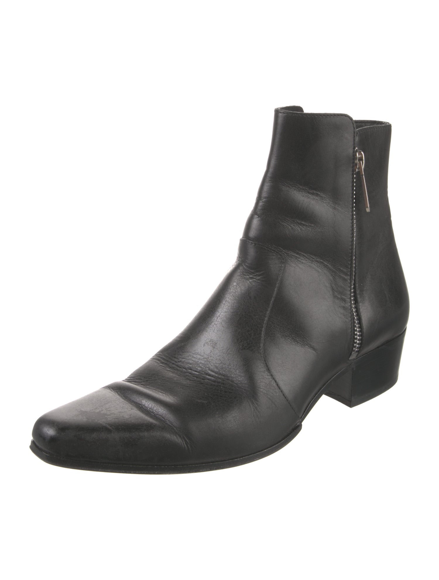 Balmain Leather Boots