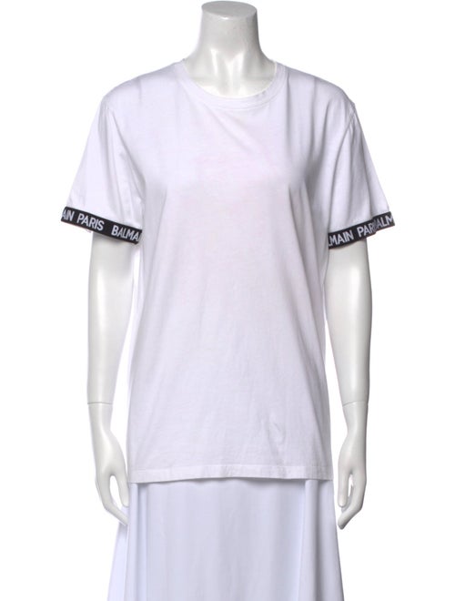 Balmain Crew Neck Short Sleeve T-Shirt