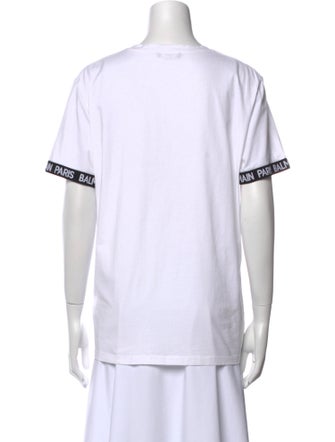 Balmain Crew Neck Short Sleeve T-Shirt