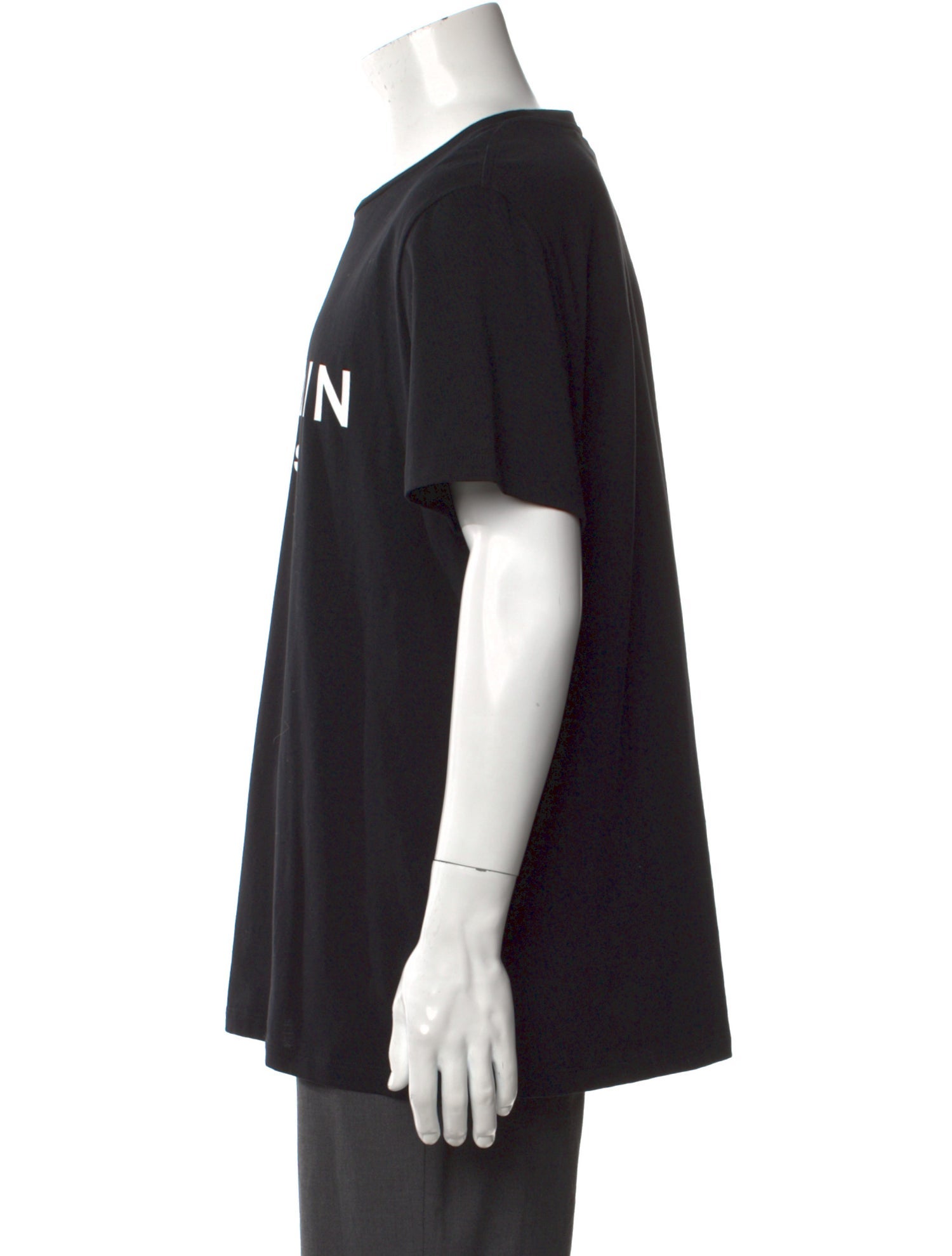 Balmain Graphic Print Crew Neck T-Shirt w/ Tags